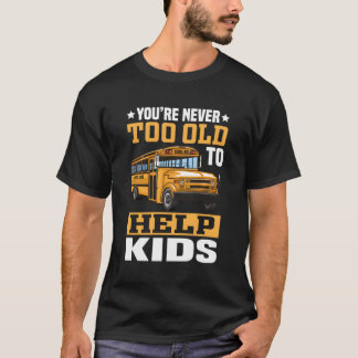 School Bus Attendant For A School Bus Monitor T-Shirt