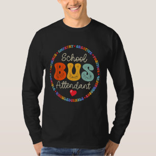 School Bus Attendant Squad Back-to-School Matching T-Shirt