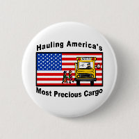 School Bus Button - Customised