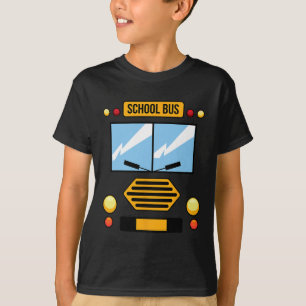 School Bus Costume Cool Easy Vehicle Halloween Gif T-Shirt