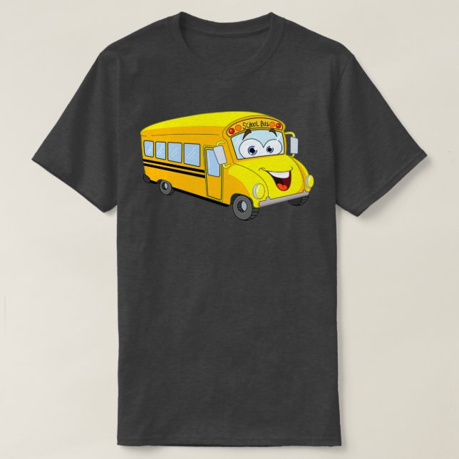 School Bus Drive Back To School 5 T-Shirt (Design Front)
