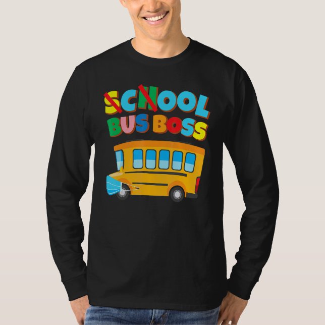 School Bus Driver  100 Days Of School Face Mask T-Shirt (Front)
