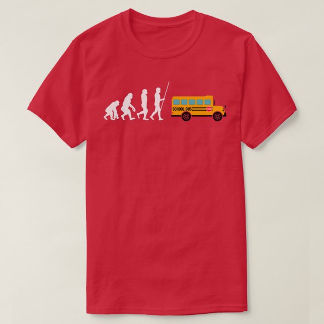 School Bus Driver And School Bus Operator 6 T-Shirt (Design Front)
