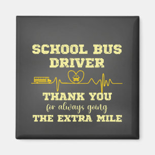 School Bus Driver Appreciation Magnet