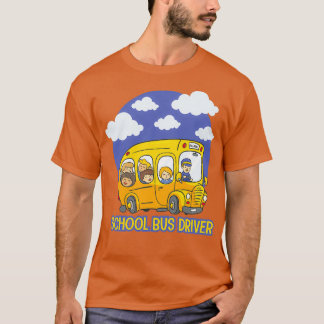 School Bus Driver Back To School T-Shirt