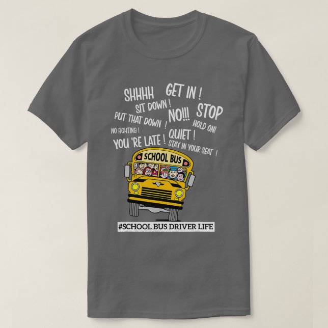 School Bus Driver Cool School Bus Driver Women T-Shirt (Design Front)