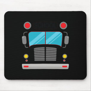 School Bus Driver Costume Halloween Fun Adults And Mouse Pad