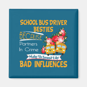 School Bus Driver Ies Magnet