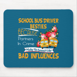 School Bus Driver Ies  Mouse Pad