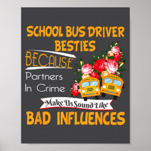 School Bus Driver Ies  Poster