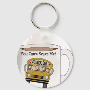 School bus driver key ring