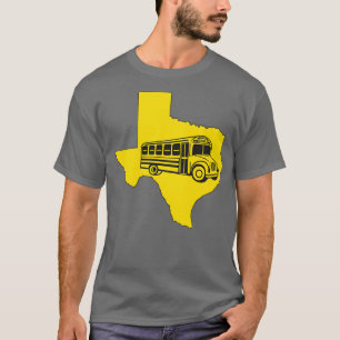 school bus driver moniter texas T-Shirt
