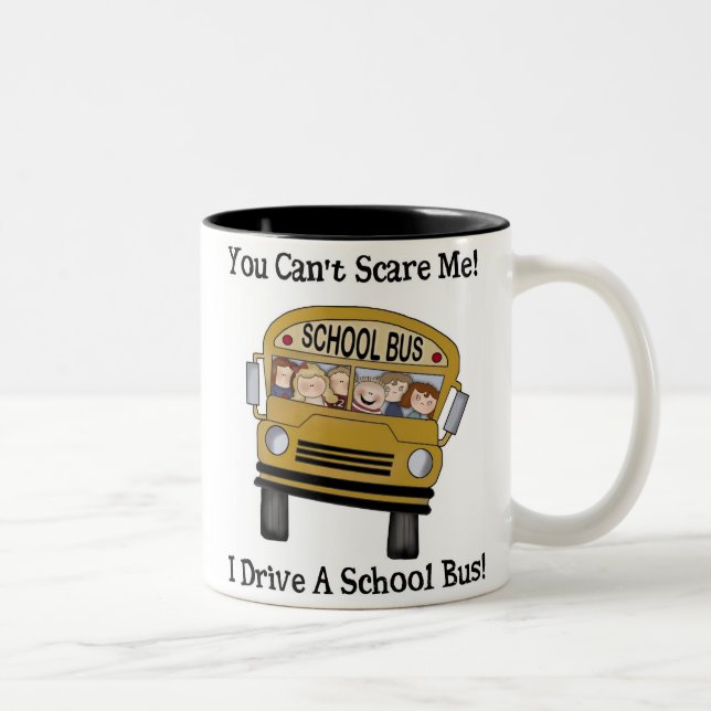 school bus driver mug (Right)
