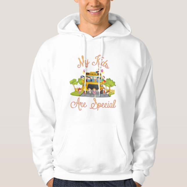 School bus driver My kids are special Hoodie (Front)