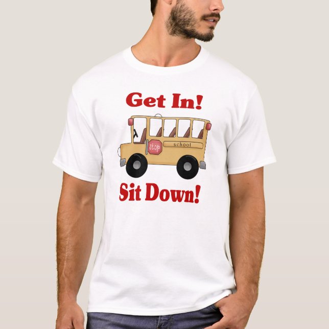 School Bus Driver Shirt (Front)