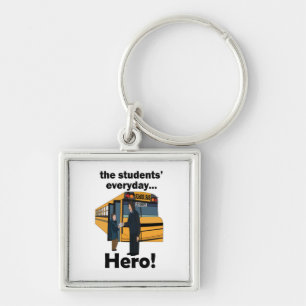 School Bus Driver Students' Hero Appreciation Day Key Ring