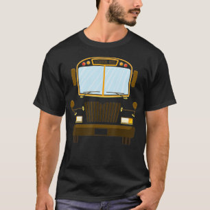 School Bus Easy Simple Halloween Costume T-Shirt