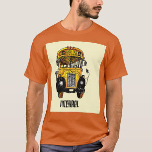 School Bus I Watch Screaming Kids Funny School Bus T-Shirt