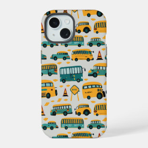 School Bus iPhone 15 Case