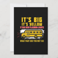 School Bus It Is Big