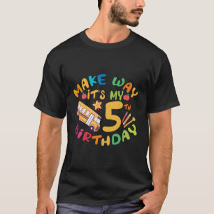 School Bus It'S My 5 Py T-Shirt