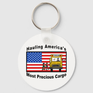 School Bus Key Chain - Customised