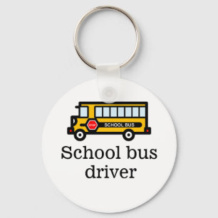 School bus key ring