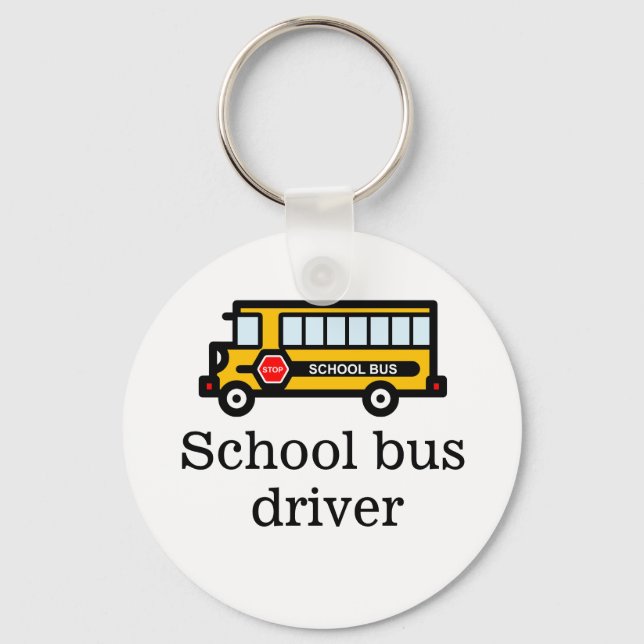 School bus key ring (Front)