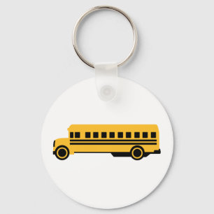 School bus key ring