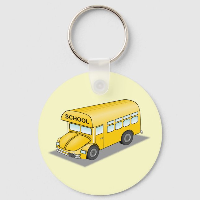 School Bus Key Ring (Front)