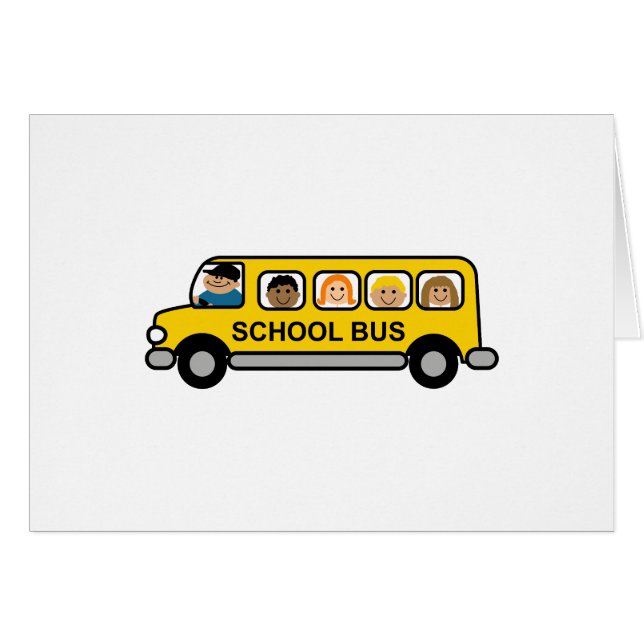School Bus Kids (Front Horizontal)