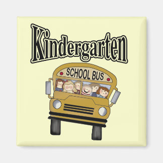 School Bus Kindergarten Tshirts and Gifts Magnet