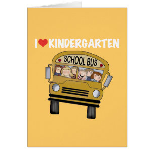 School Bus Love Kindergarten