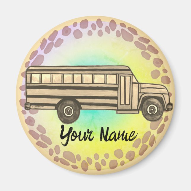 School Bus Magnet (Front)