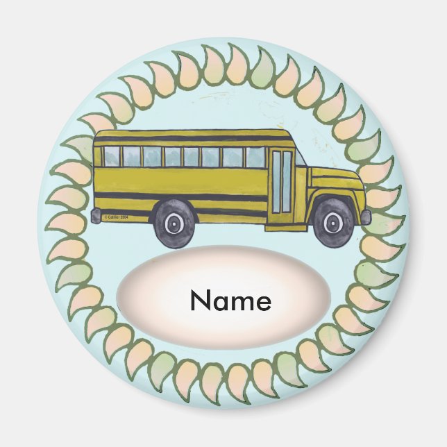 School Bus magnet (Front)