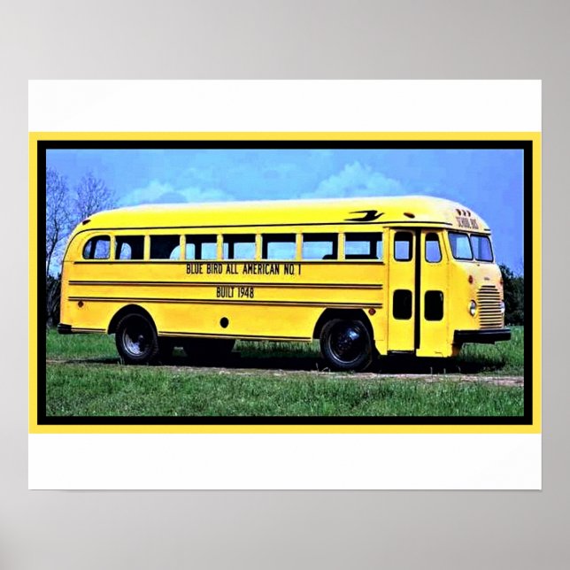School Bus Poster (Front)