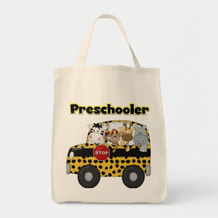 School Bus Preschooler Tshirts and Gifts Tote Bag