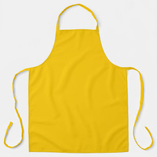 School Bus Safety Yellow Autumn Fall Solid Colour Apron