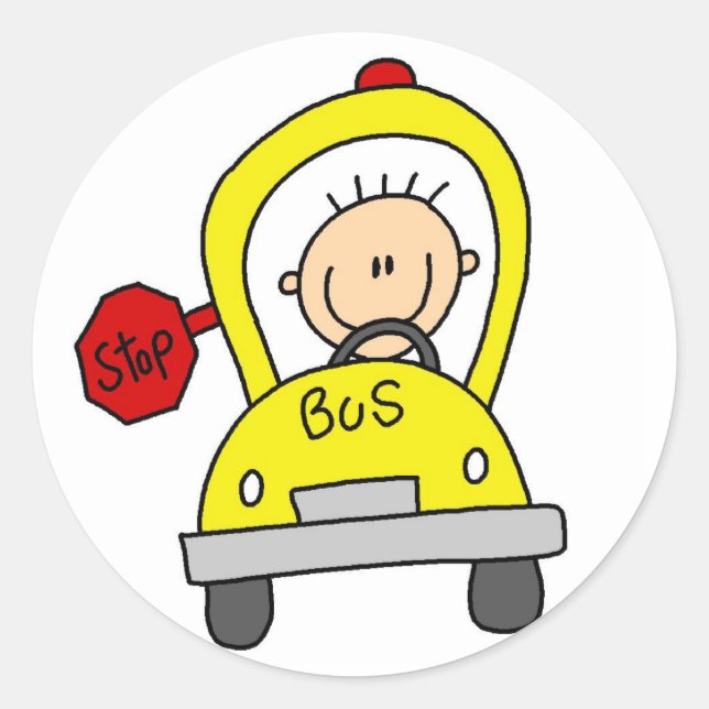 School Bus Sticker (Front)
