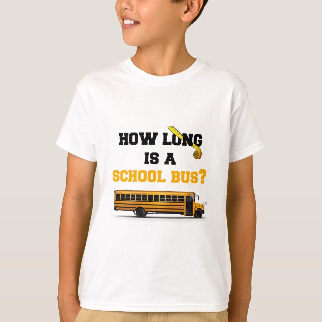 School Bus T-Shirt (Front)