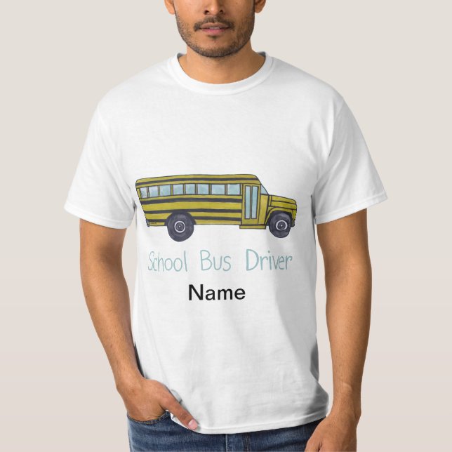 School Bus T-Shirt (Front)