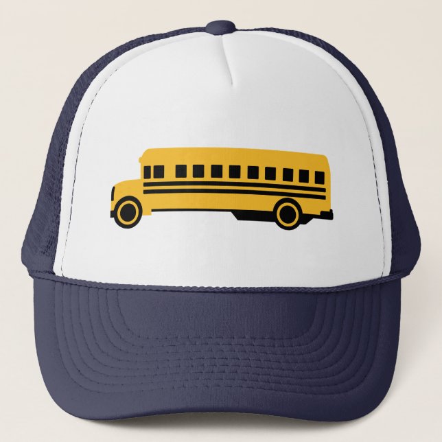 School bus trucker hat (Front)