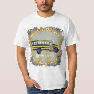 School Bus Wheels t-shirt