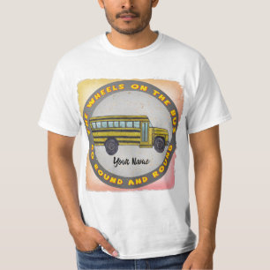 School Bus Wheels t-shirt
