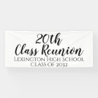 School Class Reunion Custom Party Banner