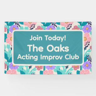 School Club Recruitment Banner
