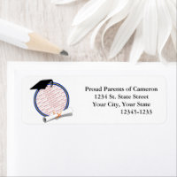 School Colors Gold & Blue Photo Frame
