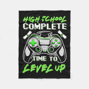 School Complete Gaming Apparel Gaming Shirt Funny  Fleece Blanket