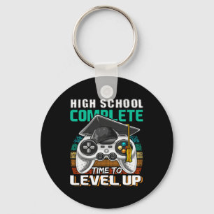 School Complete Video Game Senior Graduation Gift  Key Ring