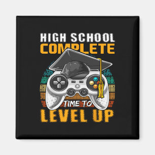 School Complete Video Game Senior Graduation Gift Magnet